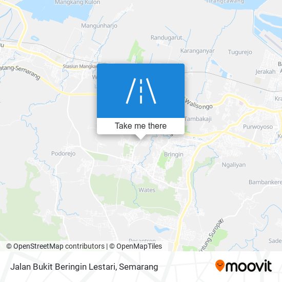 Jalan Bukit Beringin Lestari map