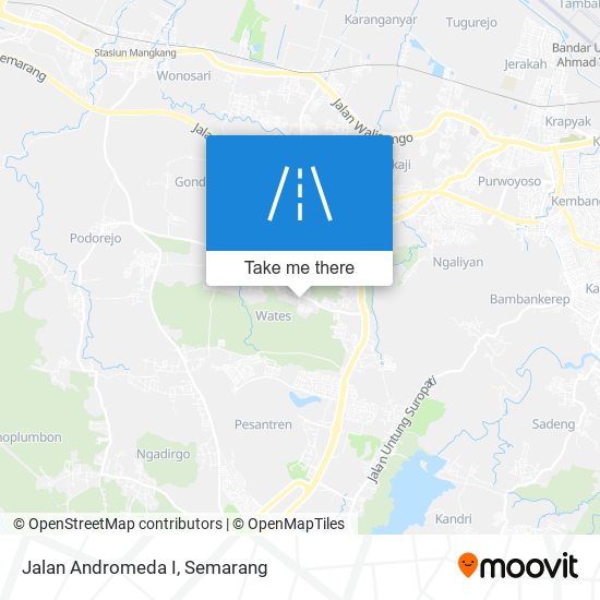 Jalan Andromeda I map