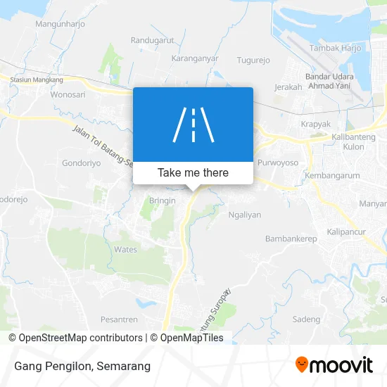 Gang Pengilon map