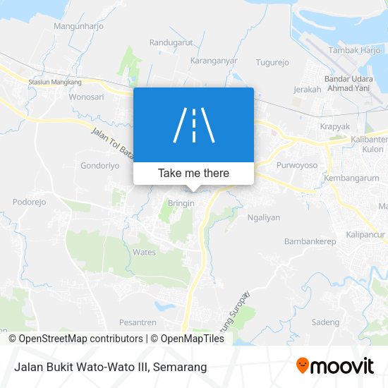 Jalan Bukit Wato-Wato III map