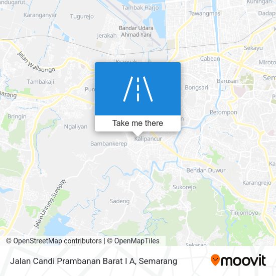 Jalan Candi Prambanan Barat I A map