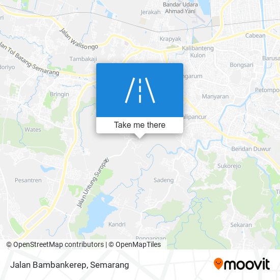 Jalan Bambankerep map