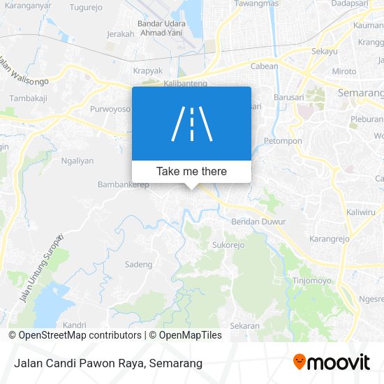 Jalan Candi Pawon Raya map