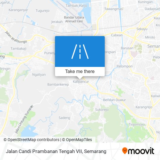 Jalan Candi Prambanan Tengah VII map