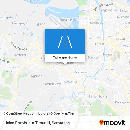 Jalan Borobudur Timur III map