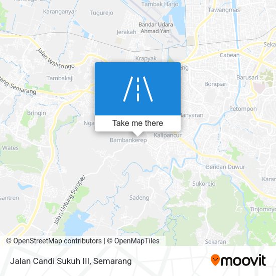 Jalan Candi Sukuh III map