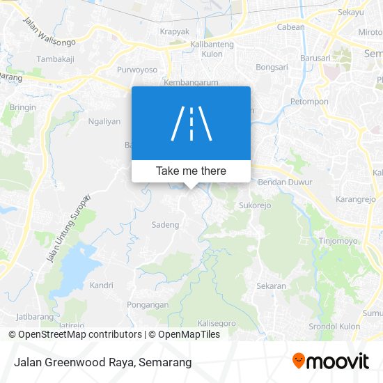 Jalan Greenwood Raya map