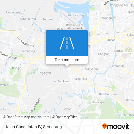 Jalan Candi Intan IV map