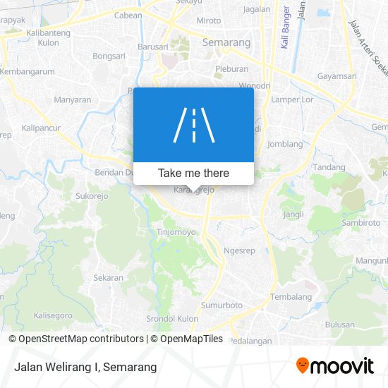 Jalan Welirang I map