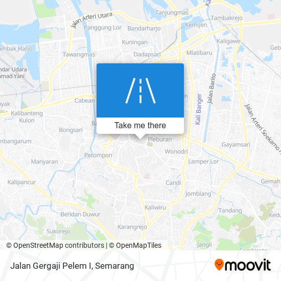 Jalan Gergaji Pelem I map