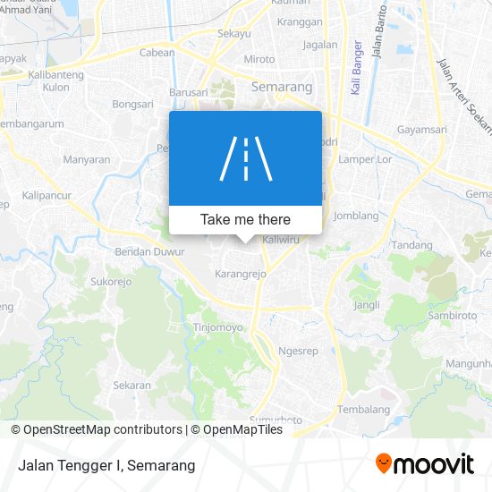 Jalan Tengger I map