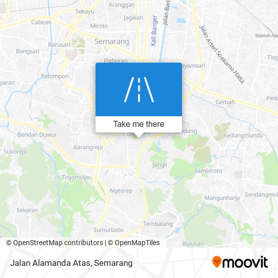 Jalan Alamanda Atas map