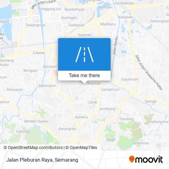 Jalan Pleburan Raya map