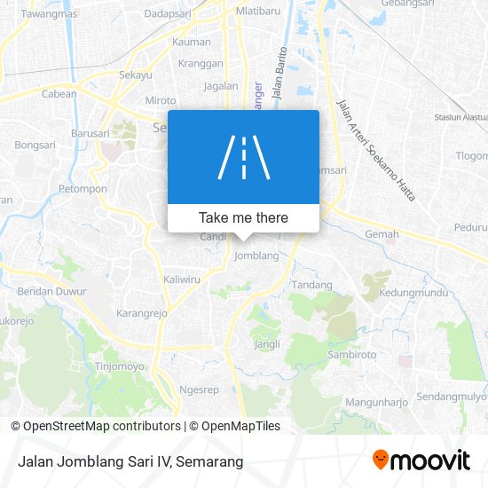 Jalan Jomblang Sari IV map