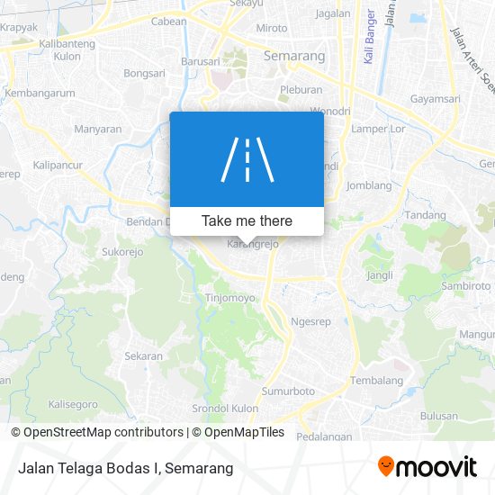 Jalan Telaga Bodas I map