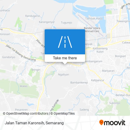 Jalan Taman Karonsih map