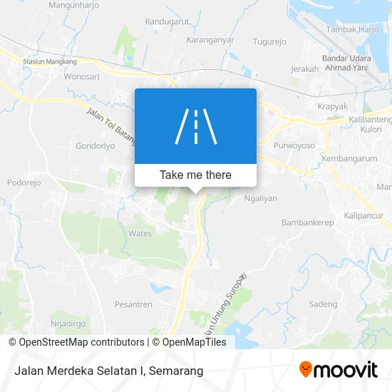 Jalan Merdeka Selatan I map