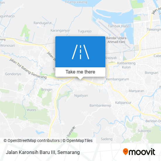 Jalan Karonsih Baru III map