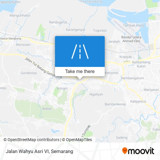 Jalan Wahyu Asri VI map