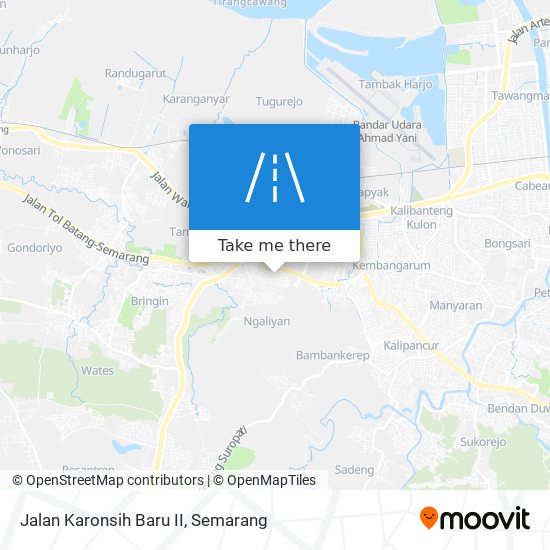 Jalan Karonsih Baru II map