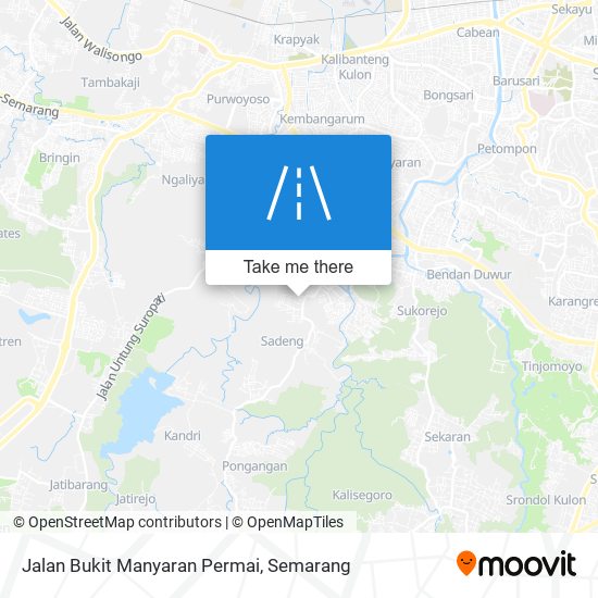 Jalan Bukit Manyaran Permai map