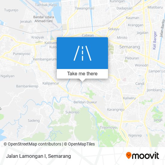 Jalan Lamongan I map