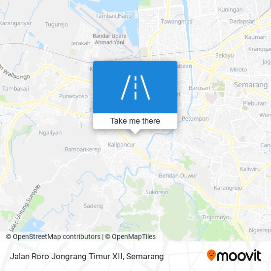 Jalan Roro Jongrang Timur XII map