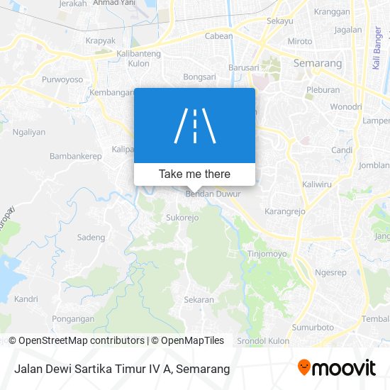 Jalan Dewi Sartika Timur IV A map