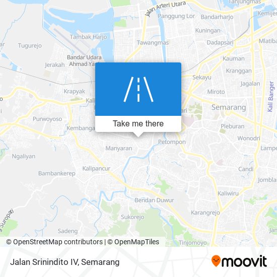 Jalan Srinindito IV map