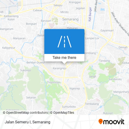 Jalan Semeru I map