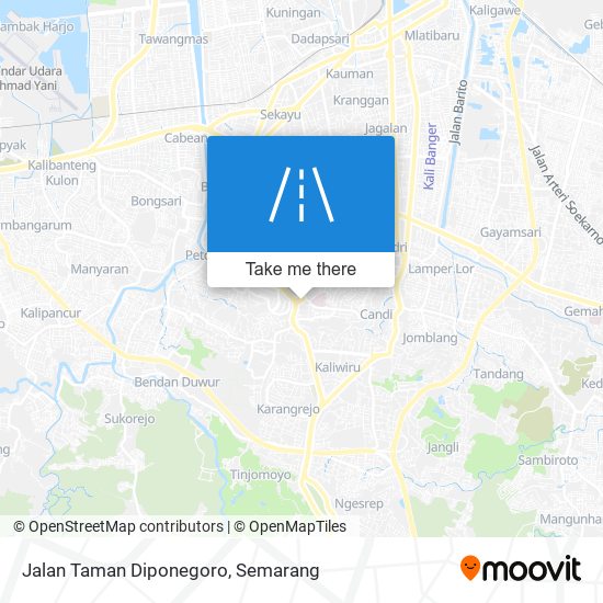 Jalan Taman Diponegoro map