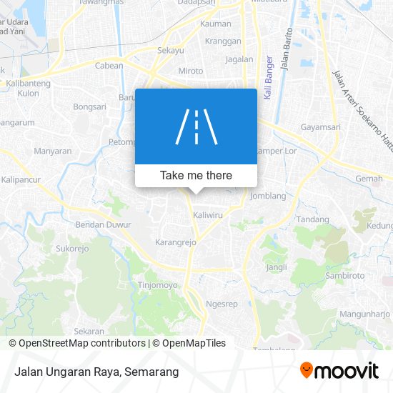 Jalan Ungaran Raya map