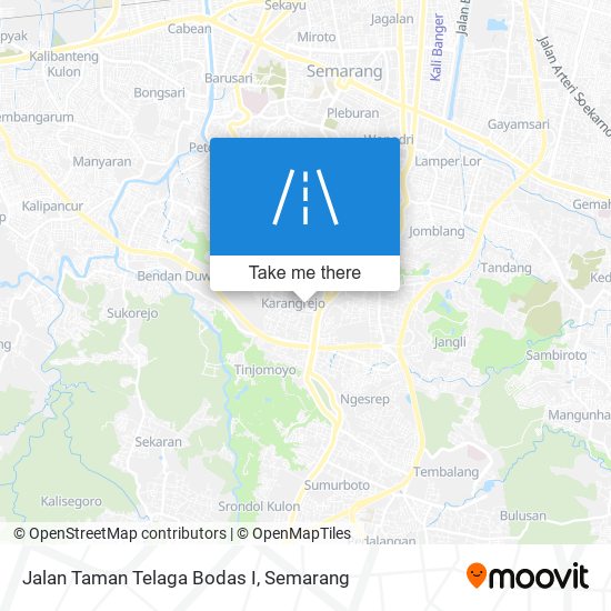 Jalan Taman Telaga Bodas I map