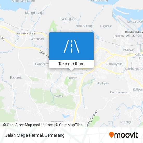 Jalan Mega Permai map