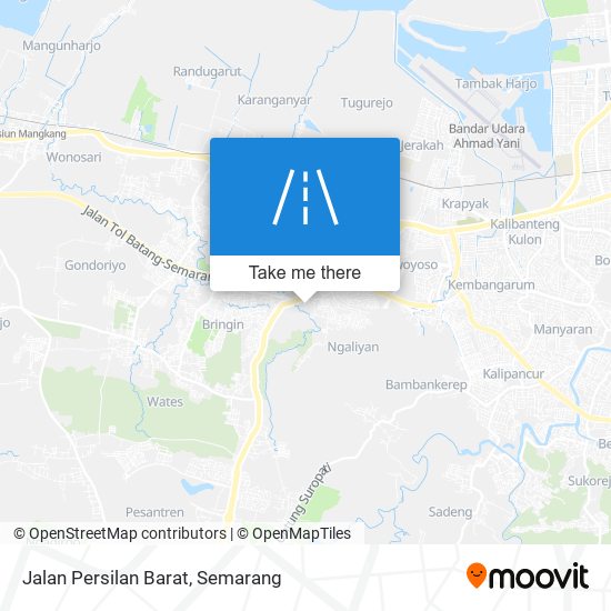 Jalan Persilan Barat map