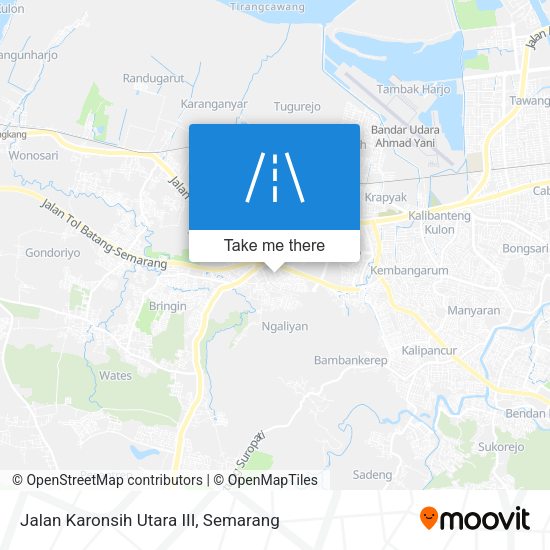 Jalan Karonsih Utara III map