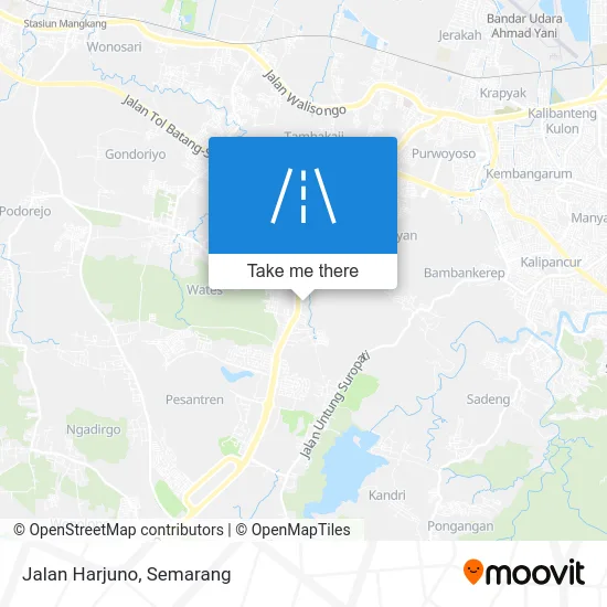 Jalan Harjuno map