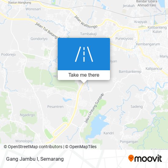 Gang Jambu I map