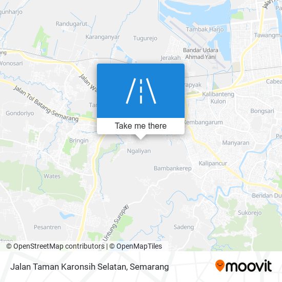 Jalan Taman Karonsih Selatan map