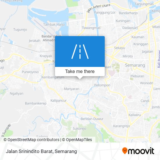 Jalan Srinindito Barat map