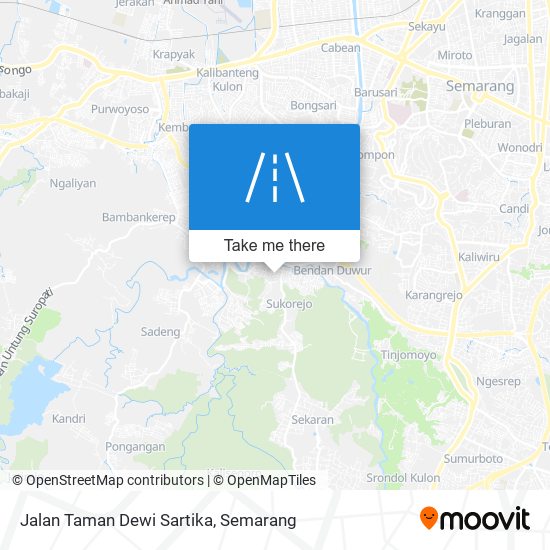 Jalan Taman Dewi Sartika map