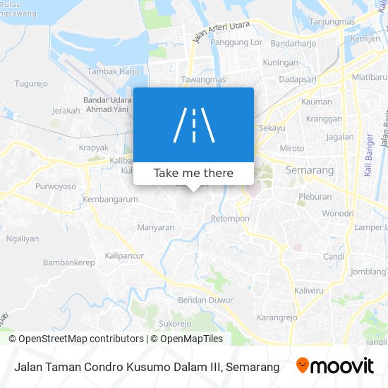 Jalan Taman Condro Kusumo Dalam III map