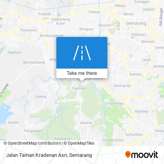 Jalan Taman Kradenan Asri map