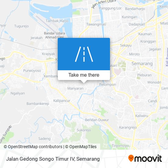 Jalan Gedong Songo Timur IV map