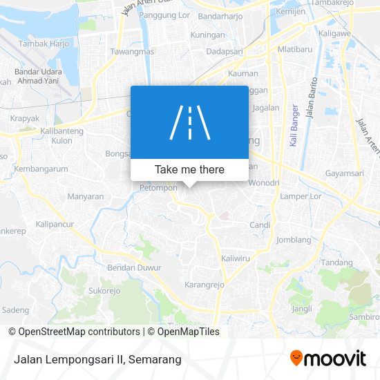 Jalan Lempongsari II map