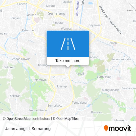 Jalan Jangli I map