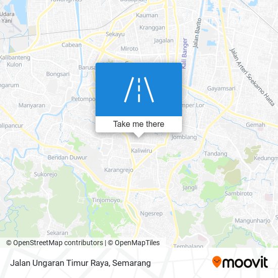 Jalan Ungaran Timur Raya map