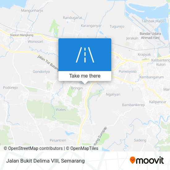 Jalan Bukit Delima VIII map
