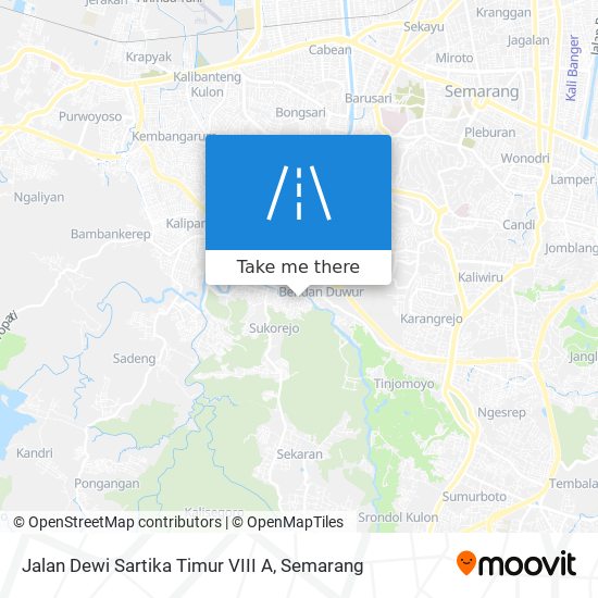 Jalan Dewi Sartika Timur VIII A map