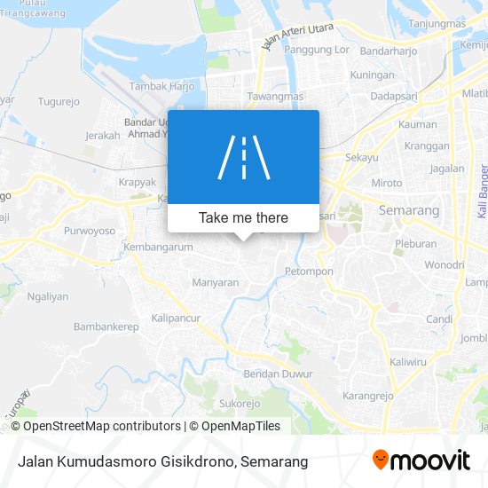 Jalan Kumudasmoro Gisikdrono map